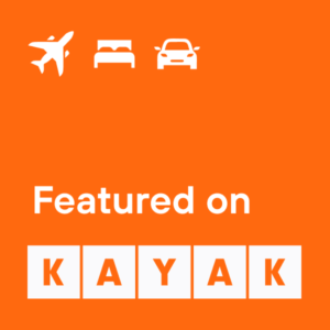 Featured on KAYAK orange
